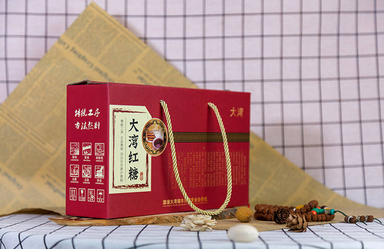 大灣紅糖農產(chǎn)品包裝盒2