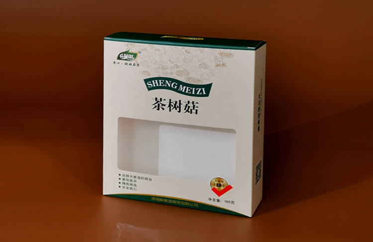 升美滋茶樹(shù)菇卡紙包裝盒1