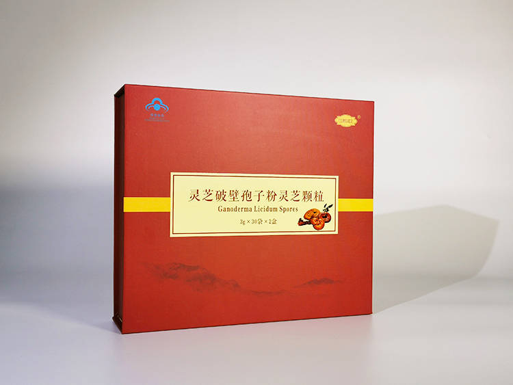 靈芝顆粒書(shū)型盒2